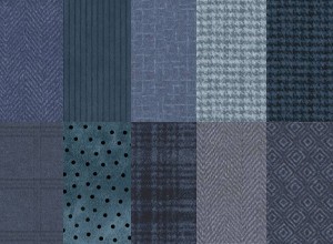 Woolies Flannel 1 Yard Bundle Blue Maywood Studio 