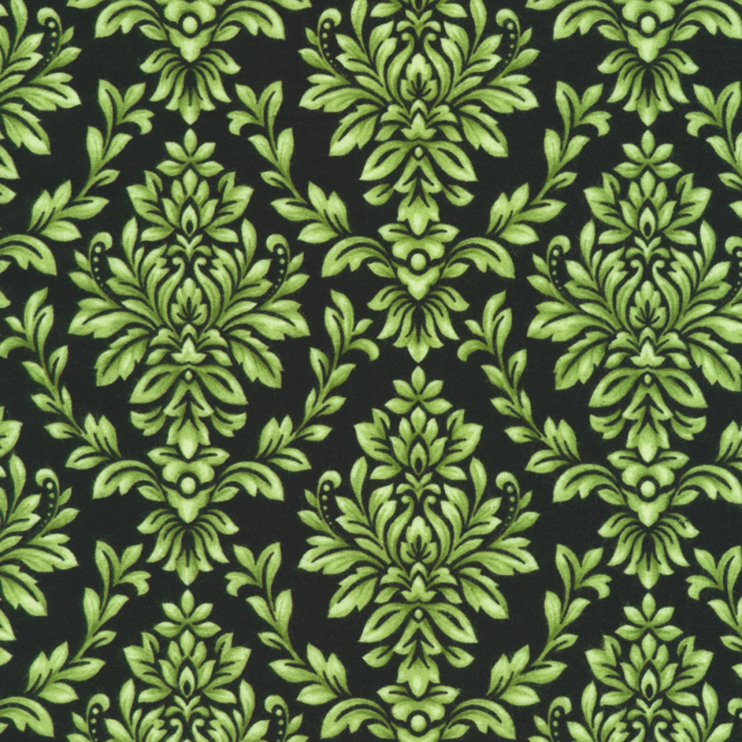Bouquet of Roses Flannel F21365 2 Black Robert Kaufman 