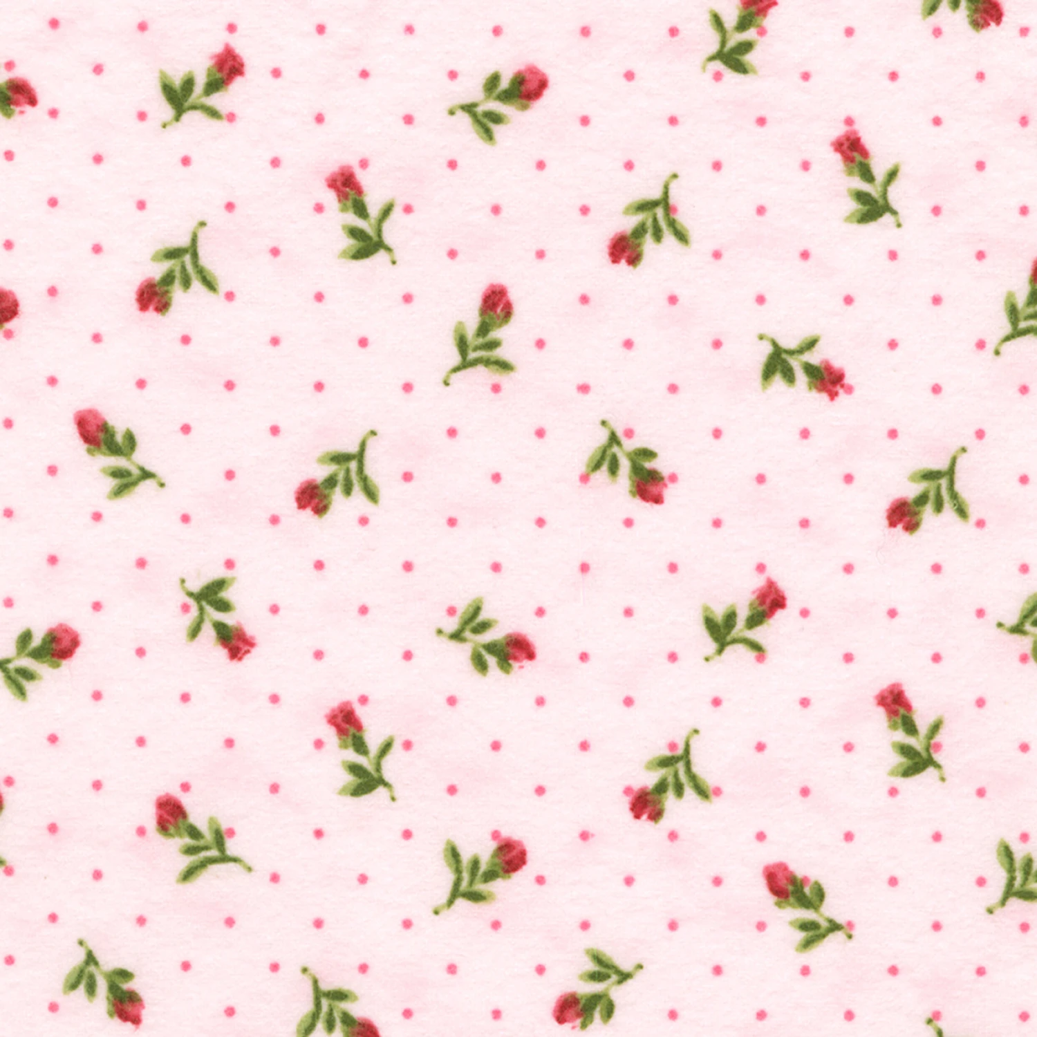 Bouquet of Roses Flannel F21369 229 Slipper Robert Kaufman 