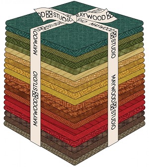 Maywood Flannel Woolies Fat Quarter Bundle Desert Sunset 
