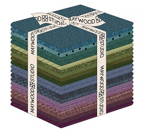 Woolies Flannel Gemstones Fat Quarter Bundle Maywood Studio 