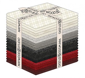 Woolies Flannel Winterberries Fat Quarter Bundle Maywood Studio 