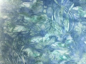G2204 329 Brooke Loons Custom Batik, Hoffman 