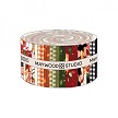 Harvest Rose Flannel Jelly Roll Strips Maywood Studio 