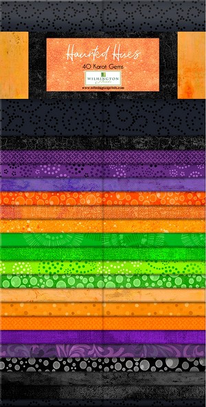 Haunted Hues Jelly Roll Strips Wilmington Prints 