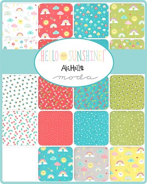 Hello Sunshine Layer Cake Abi Hall Moda 