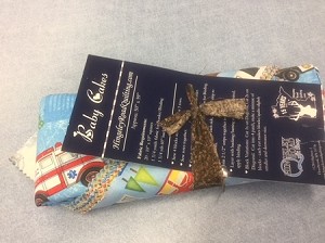 Help is on the Way Blue, Baby Cakes Quilt Kit 