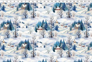 Quilt Minnesota 2026 Y4884 93 Light Navy Digital Toile Clothworks 