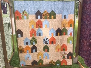 Lets Go Camping Suburbs Quilt Kit, Patrick Loose Fabrics 