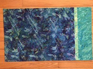 Hoffman Exclusive Bali Batik T2510 73 Ocean Mackinac Bridge PILLOW CASE KIT 
