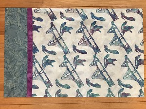 Hoffman Exclusive Bali Batik T2510 518 Splash Mackinac Bridge PILLOW CASE KIT 