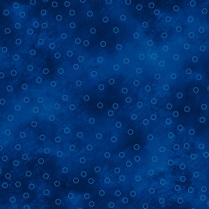 Jewel Tossed Dots 5358 DB Blue P and B Textiles 