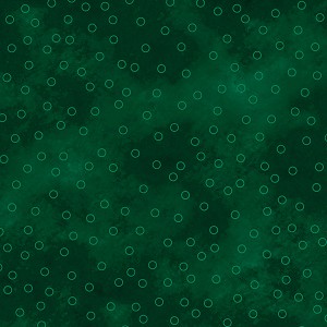 Jewel Tossed Dots 5358 DG Green P and B Textiles 