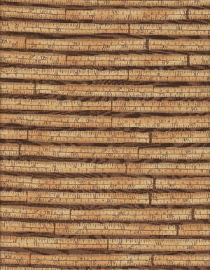 Timeless Treasures Rulers C4051 Natural 