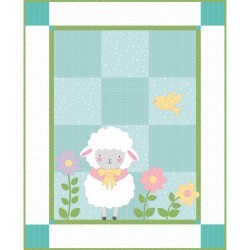 Kimberbell Basics Flannel Lulubelle Quilt Kit Maywood Studio 