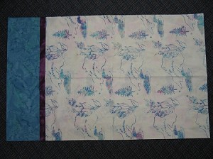 G2203 132 Opal Lake Superior Custom Batik Pillow Case, Hoffman 
