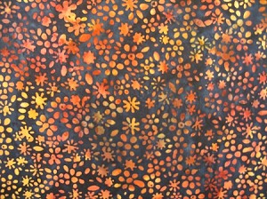 Hoffman Bali Batik M2745 524 Ditsy Flower Moonstruck 