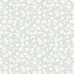 La Fleur Flannel F10995 G Green Packed Ditsy Floral Maywood Studio 
