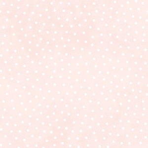 Little Lambies Woolies Flannel F18506 PW Pink White Polka Dots Maywood Studio 