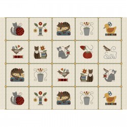 Sew Perfect Flannel F8318 EW, Maywood Studio 