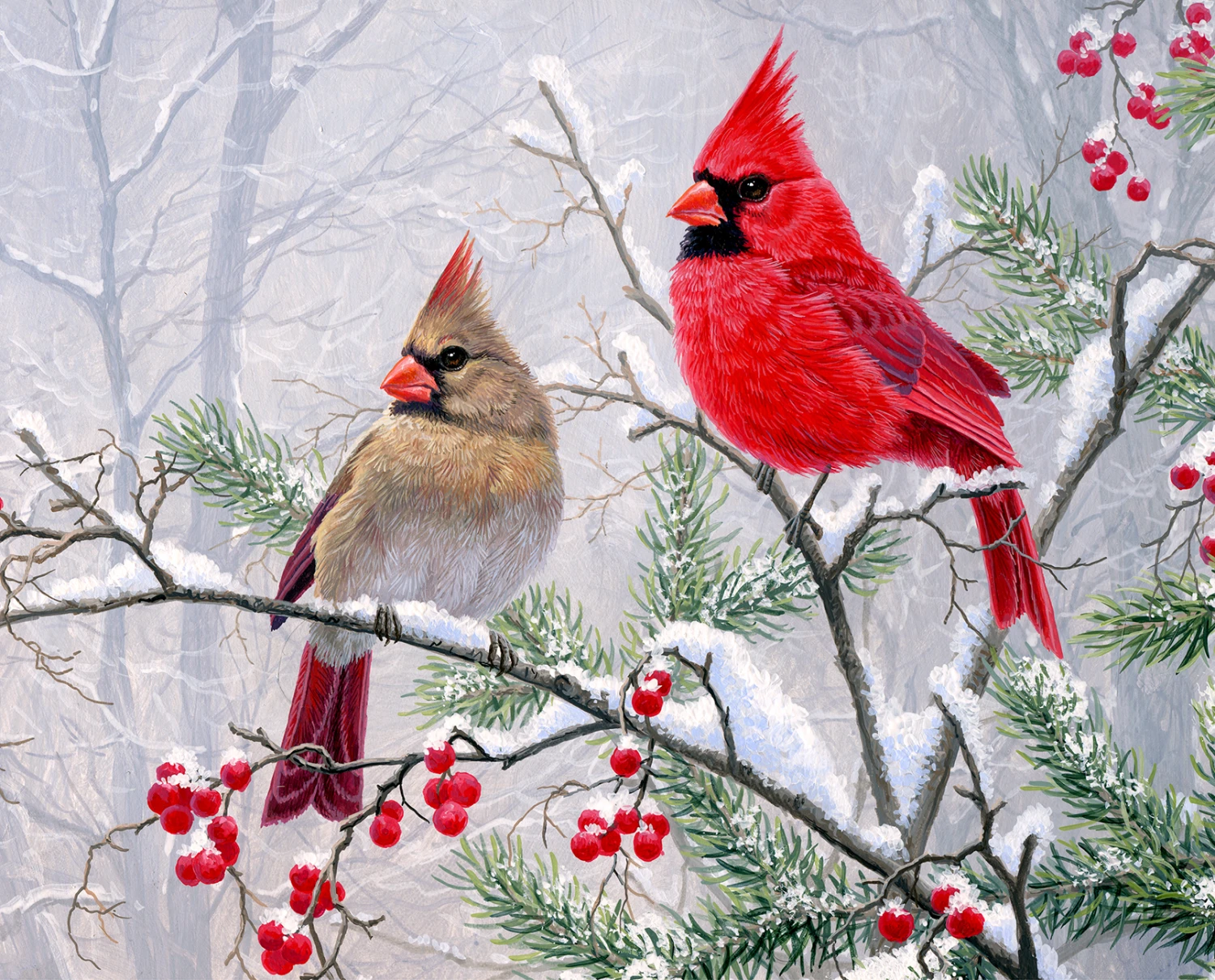 Seasons Greetings 31561 Multi 36 Inch Digital Panel David Textiles 