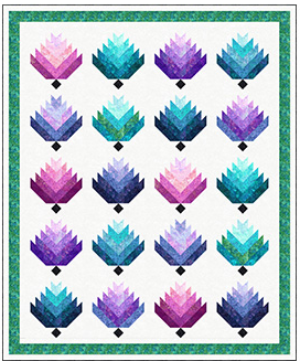 New Stonehenge Desert Blooms Light Twin Quilt Kit Northcott 