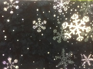 Bali Batik N2070 87 Icicles Blueberry Border Print, Hoffman 