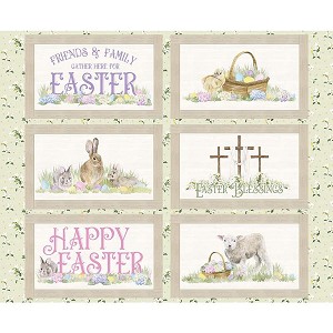 Monthly Placemats PD12406 April Panel Riley Blake 