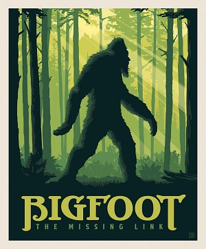 National Parks Digital Panel PD15063 Bigfoot 36 x 44 Riley Blake 