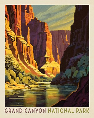 National Parks PD16131 36 Inch Digital Panel Grand Canyon Riley Blake 