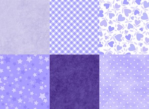 Playtime Flannel Basics Violet 1 Yard Bundle Maywood Studio 