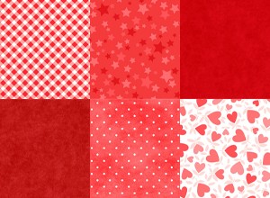 Playtime Flannel Basics Red 1 Yard Bundle Maywood Studio 