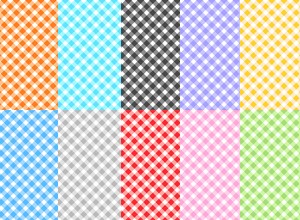 Playtime Flannel Basics F10691 Gingham Half Yard Bundle Maywood Studio 