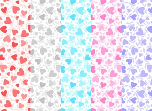 Playtime Flannel Basics F10693 Hearts 1 Yard Bundle Maywood Studio 