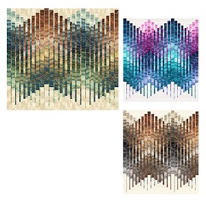 New Stonehenge Gradations Ombre Good Vibrations Quilt Kit Northcott 