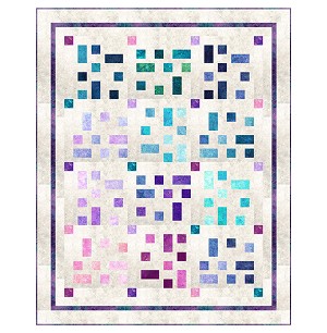 New Stonehenge Toss and Turn Crystal Charm Pack Queen Quilt Kit Northcott 