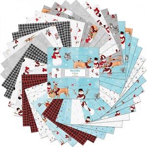 Nose to Nose 10 Inch Layer Cake Squares Wilmington Prints 