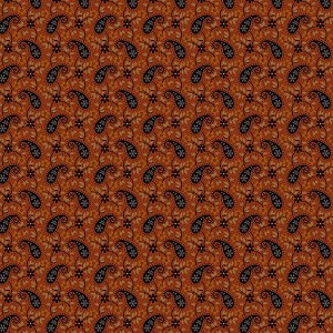 Midnight Cheddar R172081D Cheddar Paisley Parade Marcus Fabrics 