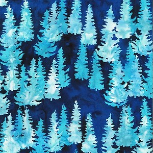 Bali Batik R2208 275 Marlin Pine Trees, Hoffman 