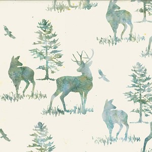 Bali Batik R2256 536 Aquarius Deer, Hoffman 