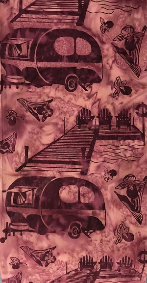Minnesota Charms Batik R2663 241 Sanoma Glamping Adirondack Exlusive Hoffman Batik 