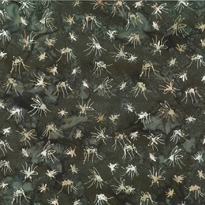 Bali Batik R2287 547 Loden Alaska Mosquitos, Wildfire Designs by Hoffman 