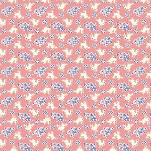 Aunt Grace Rock My Baby 30s Print R351872 Pink Marcus Fabrics 