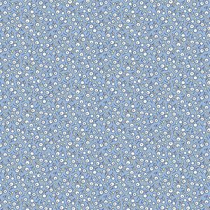 Aunt Grace Rock My Baby 30s Print R351875 Blue Marcus Fabrics 