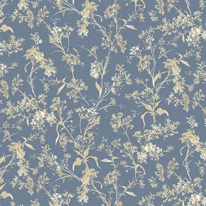 Wild Flowers R651626D Blue Branches Marcus Fabrics 