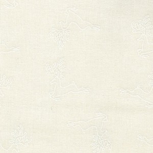 White on White H756 W Reindeer, P and B Textiles 