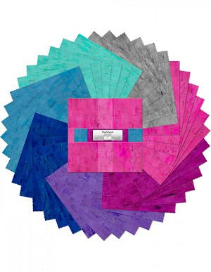 Royal Agenda 10 Inch Layer Cake Squares Wilmington Prints 