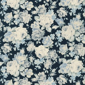 English Garden 87506D3 8 Navy Large Floral Robert Kaufman 