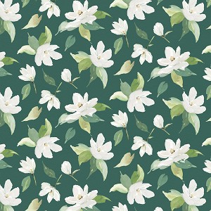 Sweet Magnolia Digital 5368 DG Magnolia Toss P and B Textiles 