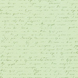 Sweet Magnolia Digital 5372 LG Script Light Green P and B Textiles 